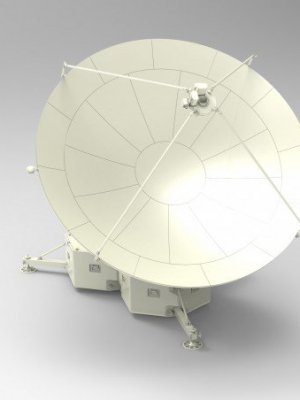 3.0米箱式可搬移微波接收天线
