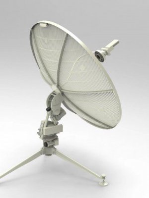 1.2m C band auto flyaway antenna